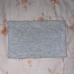 Grey tube top